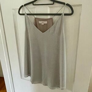 LOFT Chevron strappy cami